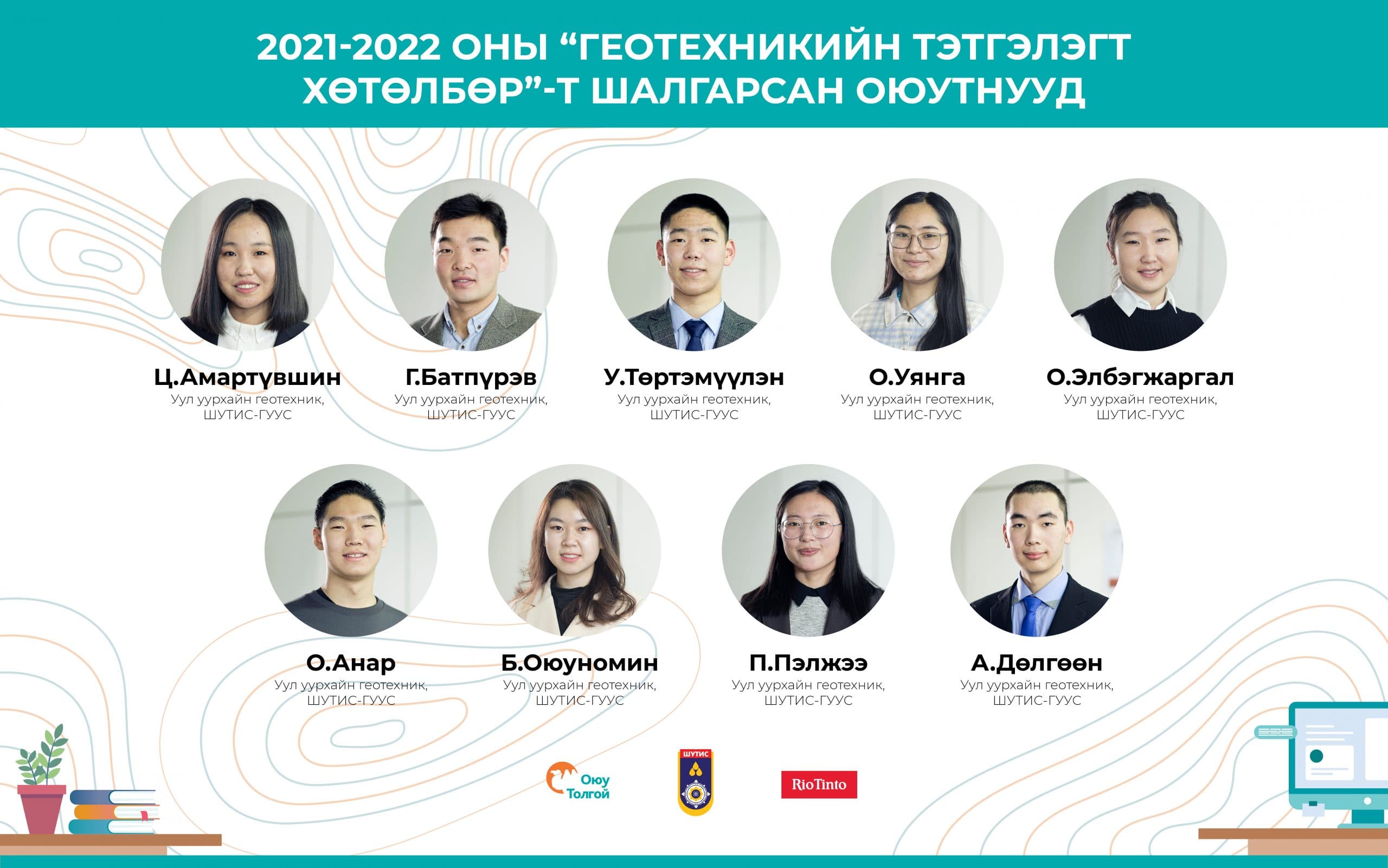 Оюу толгой, Рио Тинто компани тэтгэлэг гардууллаа
