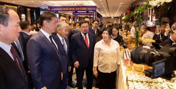 >Үндэсний үйлдвэрлэгчид бүтээгдэхүүний үзэсгэлэн гаргалаа